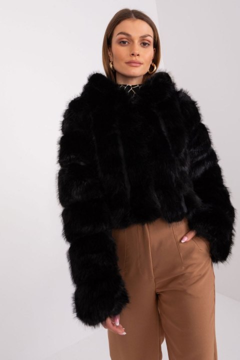 Kurtka Damska Model AT-KR-2378.97P Black - AT Kurtka Damska Model AT-KR-2378.97P Black - AT