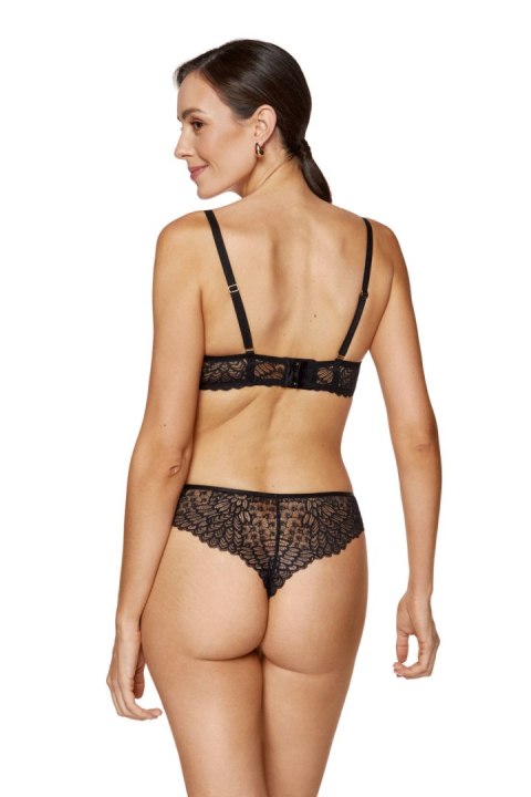 Biustonosz push up Biustonosz Push-up Model Celeste B1 Black - Gorteks Biustonosz push up Biustonosz Push-up Model Celeste B1 Black - Gorteks