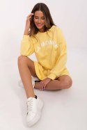 Komplet damski spódnica bluza Model MI-KMPL-M6158.92 Yellow - Italy Moda
