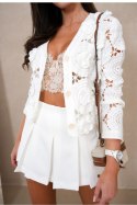 Sweter Damski Model Hampton 209427902 Ecru - LaBalancia