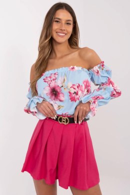 Szorty Damskie Model MI-SN-61785.83 Fuksja - Italy Moda