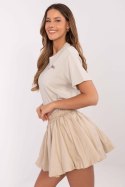 T-shirt Damski Model D12022AC02645G Beige - Sublevel