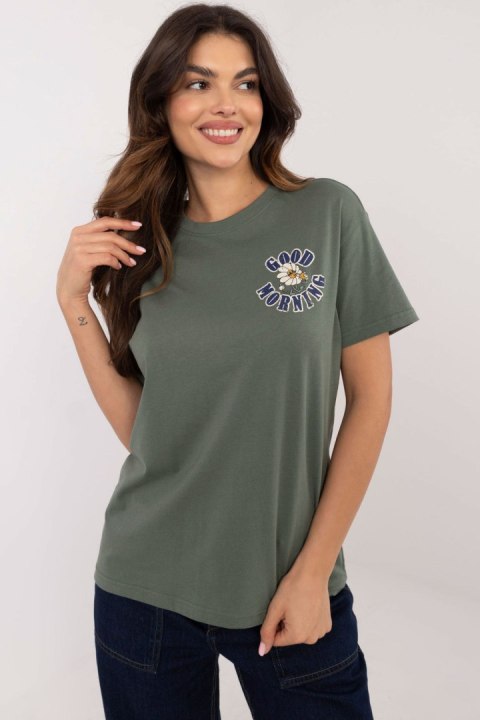 Tshirt Damski Model D Khaki - Sublevel Tshirt Damski Model D Khaki - Sublevel