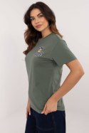 Tshirt Damski Model D Khaki - Sublevel