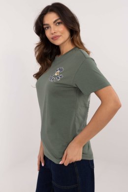 Tshirt Damski Model D Khaki - Sublevel