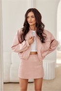 Kurtka Damska Model Erice ROZ KUR0025 Pink - Roco Fashion
