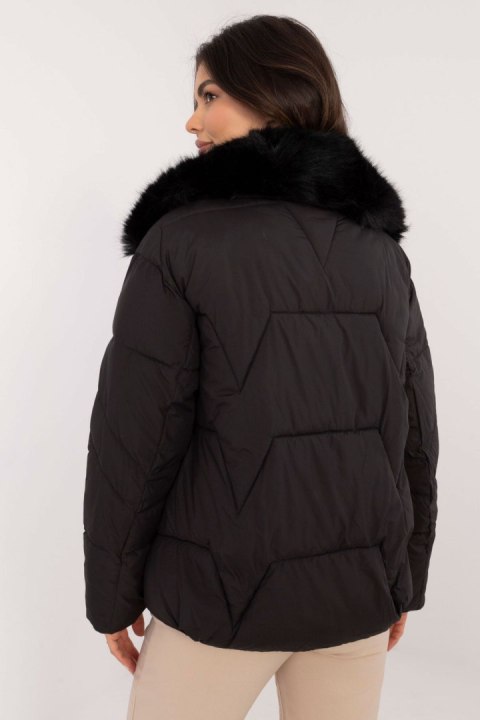 Kurtka Damska Model MBM-KR-2627.43P Black - MBM Kurtka Damska Model MBM-KR-2627.43P Black - MBM