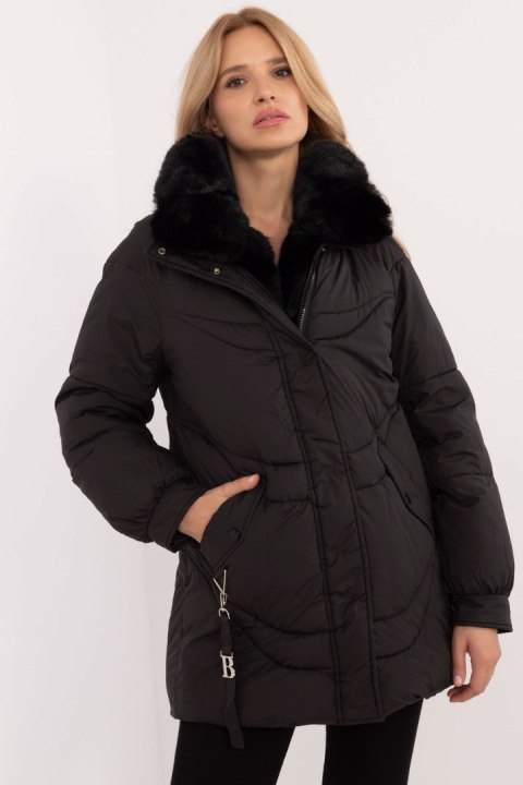 Kurtka Damska Model MBM-KR-2686.50P Black - MBM Kurtka Damska Model MBM-KR-2686.50P Black - MBM