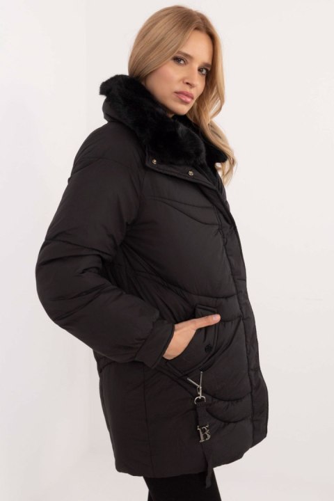 Kurtka Damska Model MBM-KR-2686.50P Black - MBM Kurtka Damska Model MBM-KR-2686.50P Black - MBM