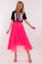Spódnica Model DHJ-SD-19568.13X Fluo Pink - Italy Moda