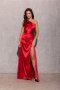Sukienka damska elegancka maxi Model Inez CZE SUK0461 Red - Roco Fashion
