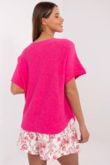 Sweter Damski Model MO-SW-0702.36 Fluo Pink - Italy Moda