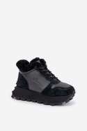 Buty Sportowe Sneakersy damskie za kostkę Model Big Star OO274A329 Black