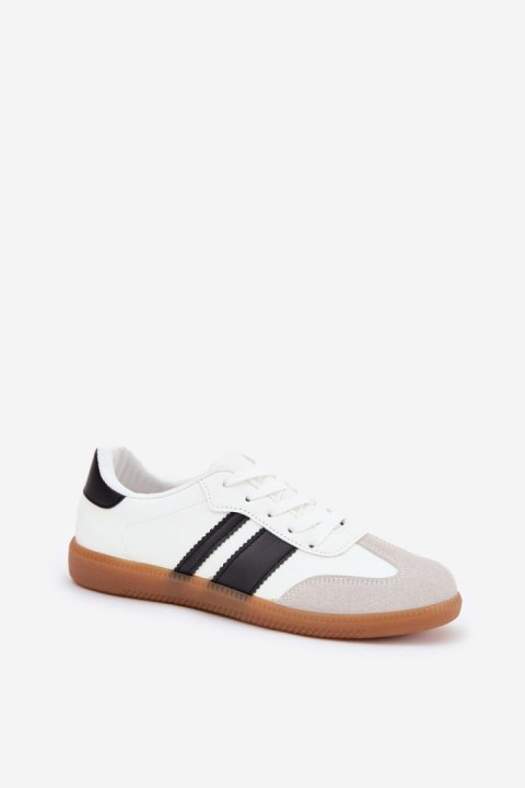 Buty Sportowe Sneakersy damskie Model Nonalorin LA293P White - Step in style Buty Sportowe Sneakersy damskie Model Nonalorin LA293P White - Step in style