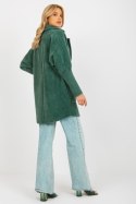 Płaszcz Damski Alpaka Model MBM-PL-1517.00P Dark Green - MBM