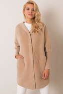Płaszcz Damski Kurtka Alpaka Model MBM-PL-1518.95P Beige - MBM