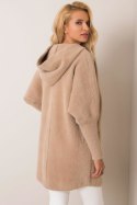 Płaszcz Damski Kurtka Alpaka Model MBM-PL-1518.95P Beige - MBM