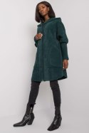 Płaszcz Damski Kurtka Alpaka Model MBM-PL-1518.95P Dark Green - MBM