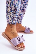 Klapki damskie Model Ambra LS-101 Violet - Step in style