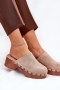 Klapki damskie Model Ellason 8065 Beige - Step in style