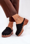 Klapki damskie Model Ellason 8065 Black - Step in style