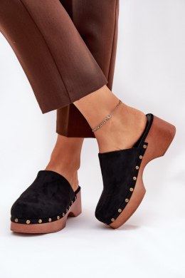 Klapki damskie Model Ellason 8065 Black - Step in style