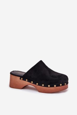 Klapki damskie Model Ellason 8065 Black - Step in style