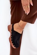 Klapki damskie Model Ellason 8065 Black - Step in style