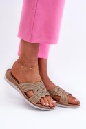 Klapki damskie Model Inblu BV000037 Beige