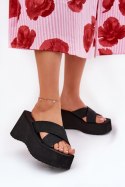 Klapki damskie Model Sevolee 3773 Black - Step in style