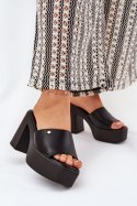 Klapki damskie Model Tamirella 218-2 Black - Step in style