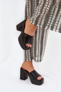 Klapki damskie Model Tamirella 218-2 Black - Step in style