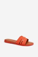 Klapki damskie Model Teterre M36 Orange - Step in style