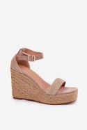 Sandały Model Adelio 5921 Khaki - Step in style