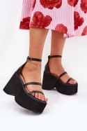 Sandały Model Etette 2806 Black - Step in style