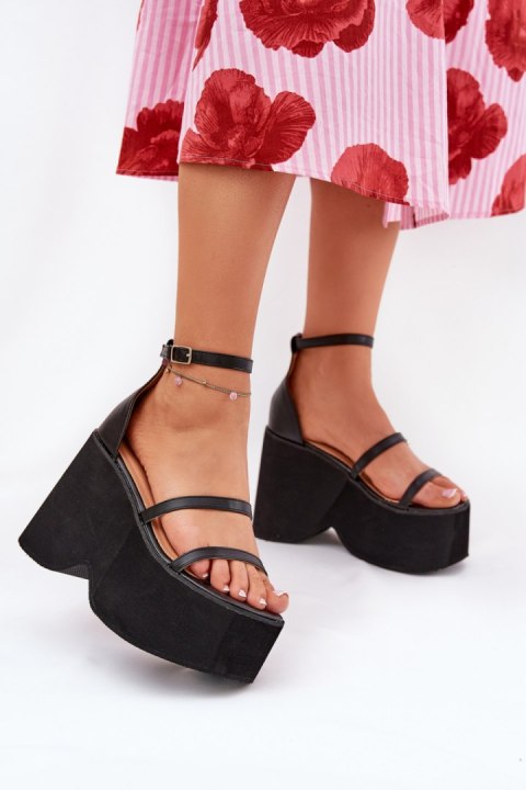 Sandały Model Etette 2806 Black - Step in style