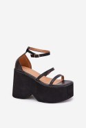Sandały Model Etette 2806 Black - Step in style