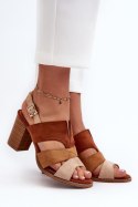 Sandały Model Qutima 24SD35-7080 Brown - Step in style