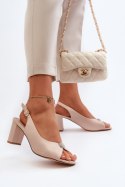 Sandały Model Trasea 24SD98-6785 Beige - Step in style