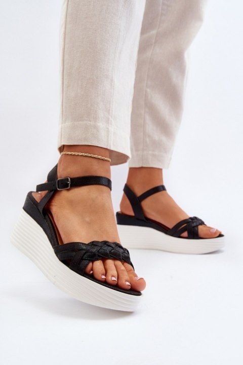 Sandały Modele Esinna PS19 Black - Step in style Sandały Modele Esinna PS19 Black - Step in style
