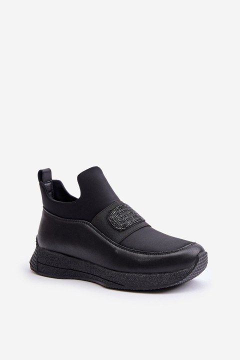 Buty Sportowe Sneakersy damskie skórzane Model Artiker 55C0035 Black Buty Sportowe Sneakersy damskie skórzane Model Artiker 55C0035 Black