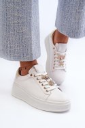 Buty Sportowe Sneakersy damskie Model DA SN67 White - Step in style