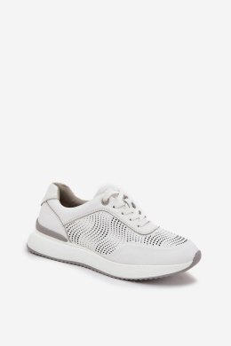 Buty Sportowe Sneakersy damskie Model S.Barski LR51-551 White
