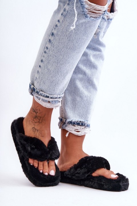 Klapki damskie Japonki Model Elma CK200P Black - Step in style Klapki damskie Japonki Model Elma CK200P Black - Step in style