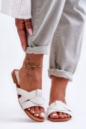 Klapki damskie Model Aversa W-112 White - Step in style