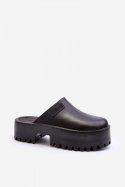 Klapki damskie Model Big Star NN274014 Black