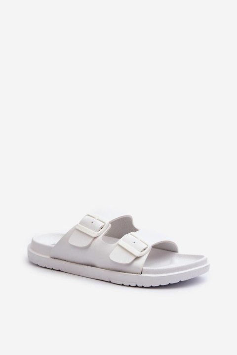 Klapki damskie Model Big Star NN274A751 White Klapki damskie Model Big Star NN274A751 White