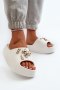 Klapki damskie Model Orchia BG177 białe White