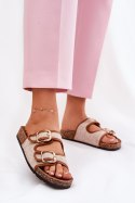 Klapki damskie Model Osoffe 666-31 Camel - Step in style