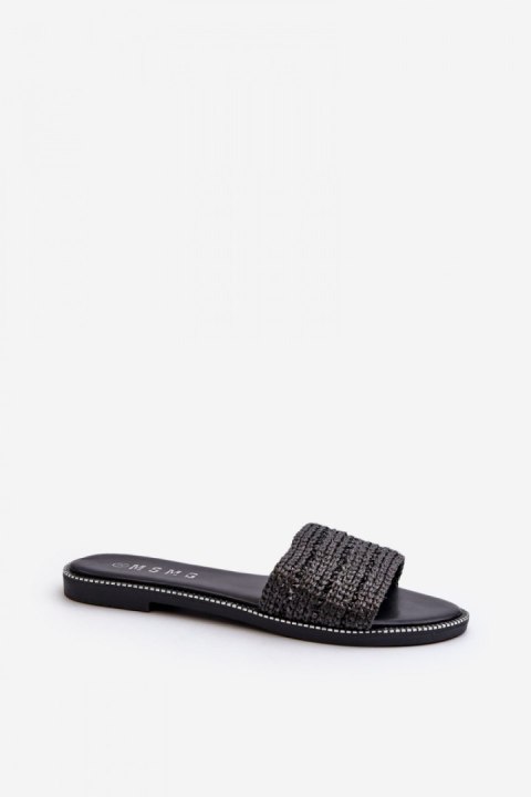 Klapki damskie Model Radians WS9038 Black - Step in style Klapki damskie Model Radians WS9038 Black - Step in style